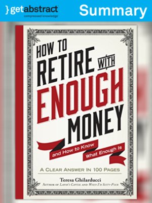 cover image of How to Retire with Enough Money (Summary)